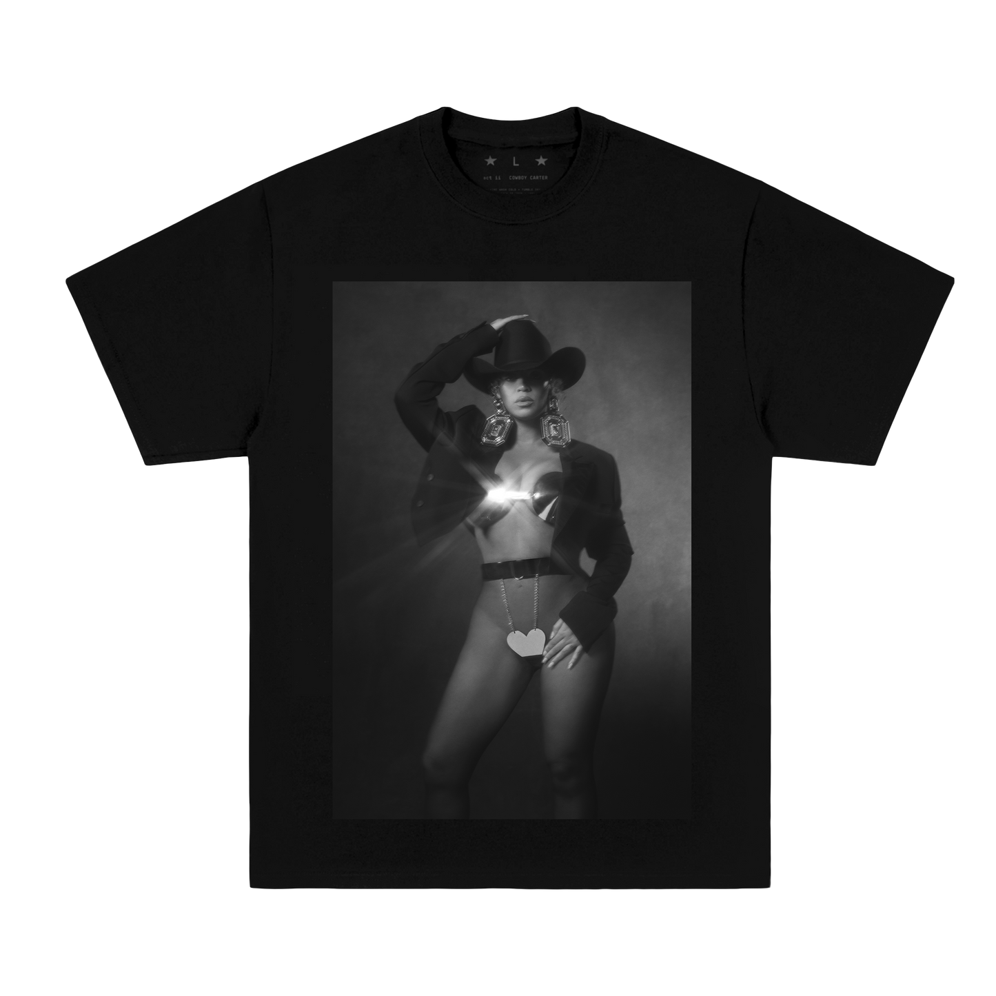 COWBOY CARTER LIMITED EDITION COVER CD BOXSET (BLACK TEE)