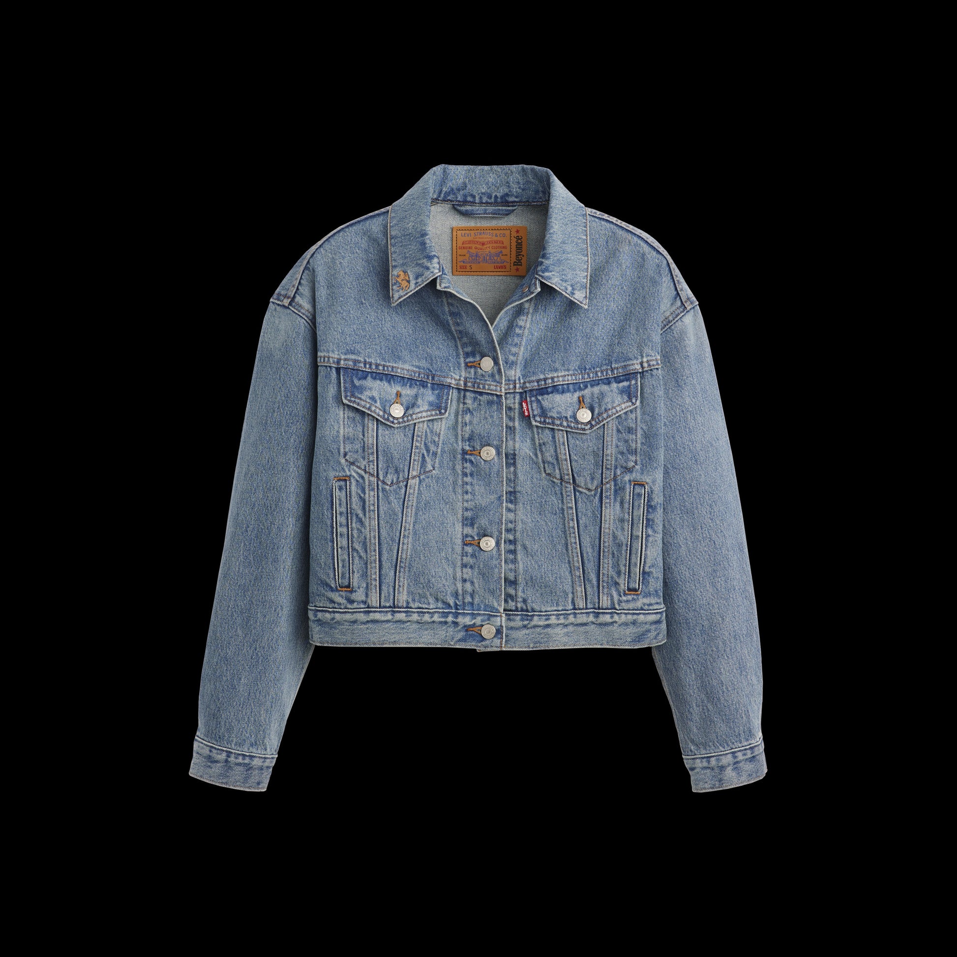 BEYONCÉ X LEVI’S® ‘90S SHRUNKEN TRUCKER AUTHENTIC FINISH