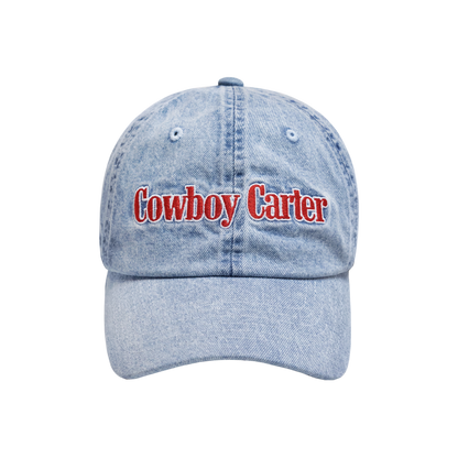COWBOY CARTER DENIM CAP