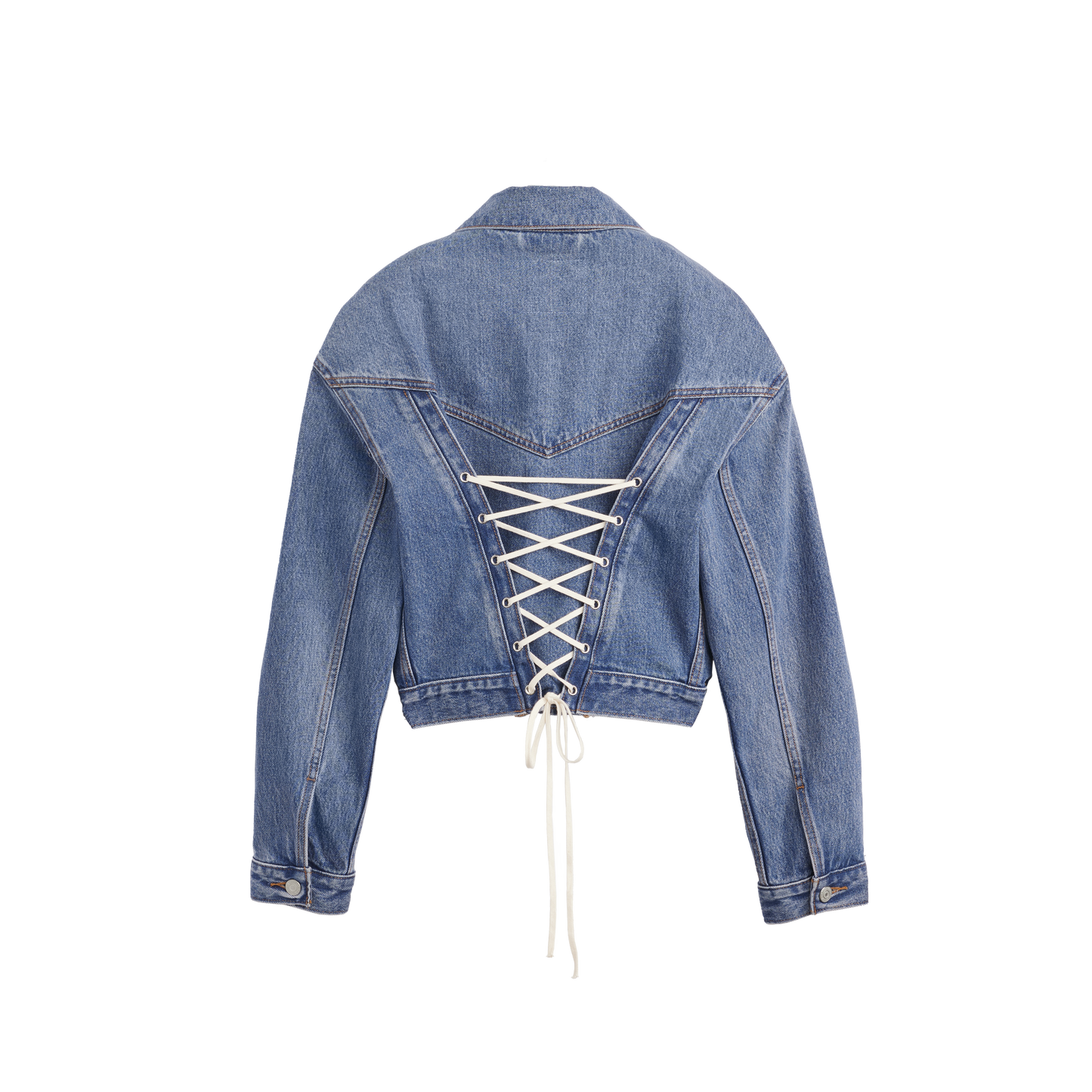 BEYONCÉ X LEVI’S® ‘90S SHRUNKEN TRUCKER LACED UP