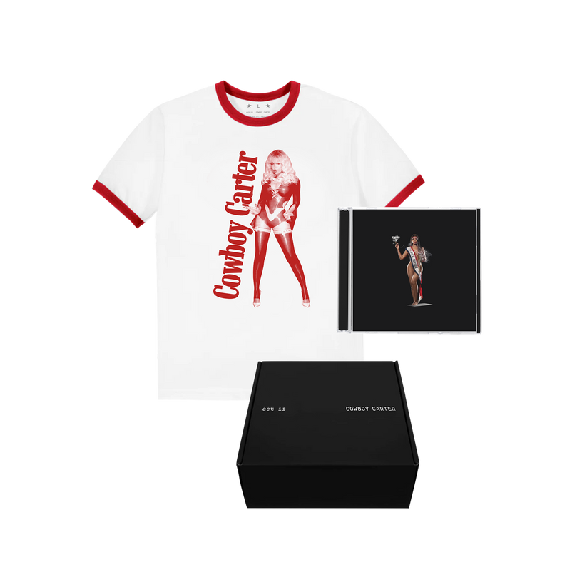 COWBOY CARTER LIMITED EDITION EXCLUSIVE COVER CD BOXSET (RED) – SHOP