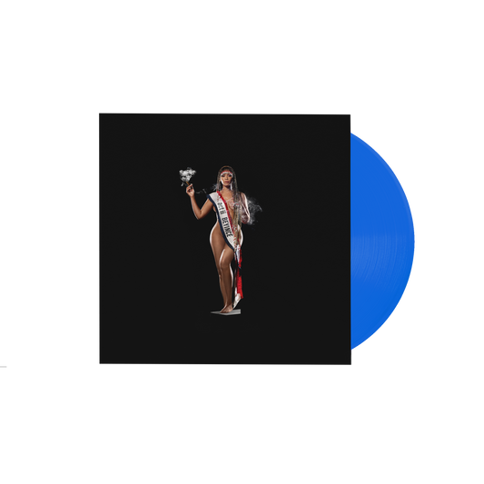 COWBOY CARTER LIMITED EDITION EXCLUSIVE COVER VINYL (BLUE)