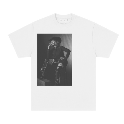 COWBOY CARTER SHORT SLEEVE TEE - WHITE