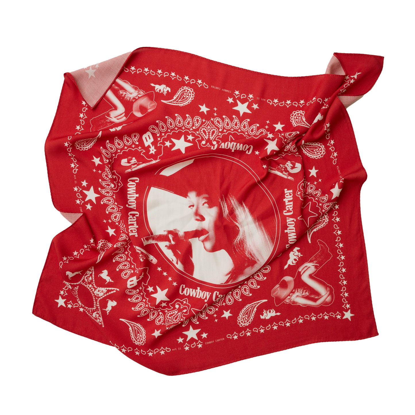 COWBOY CARTER SATIN BANDANA