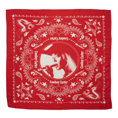 COWBOY CARTER SATIN BANDANA