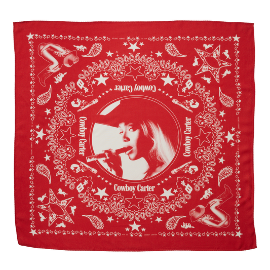 COWBOY CARTER SATIN BANDANA