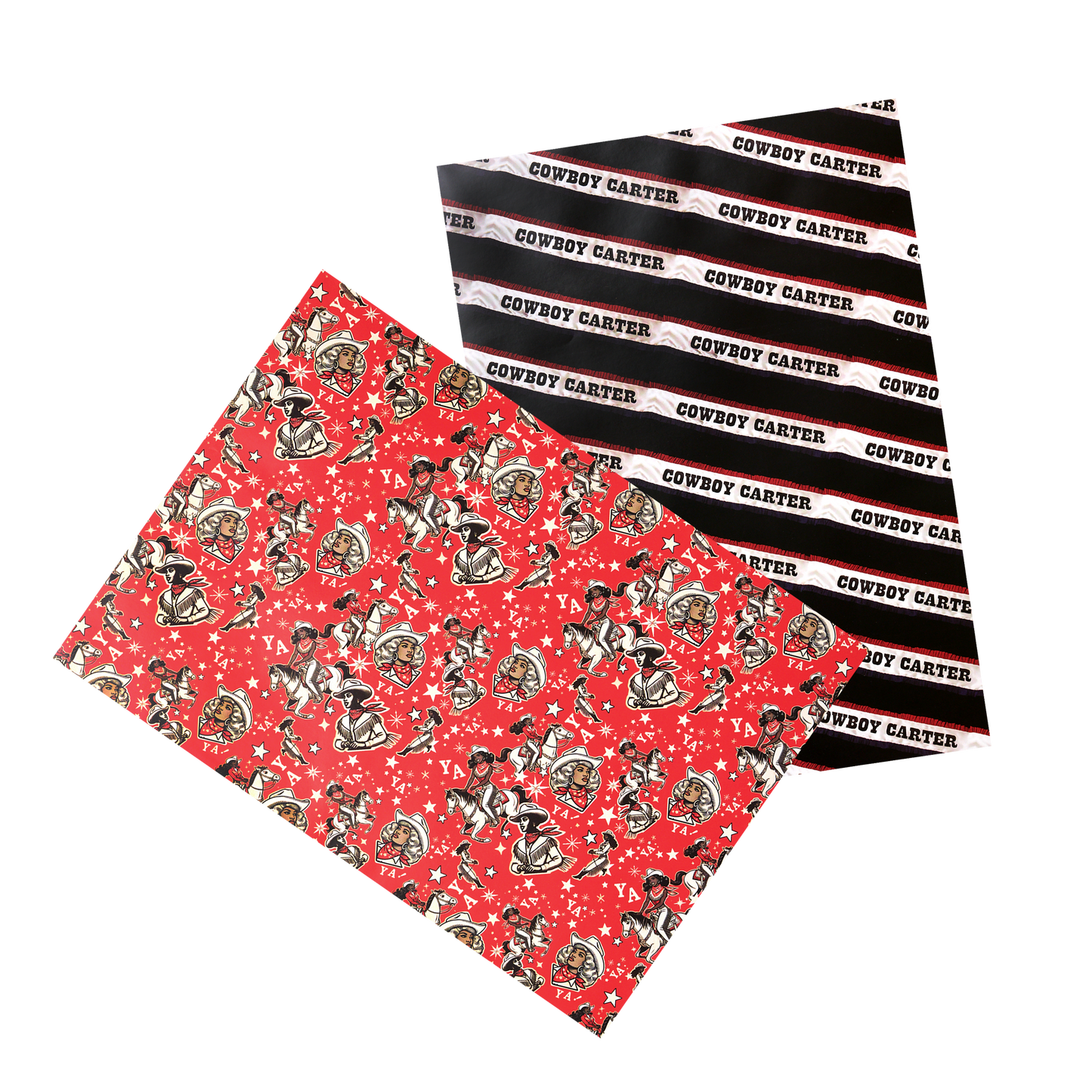 COWBOY CARTER FLAT WRAPPING PAPER