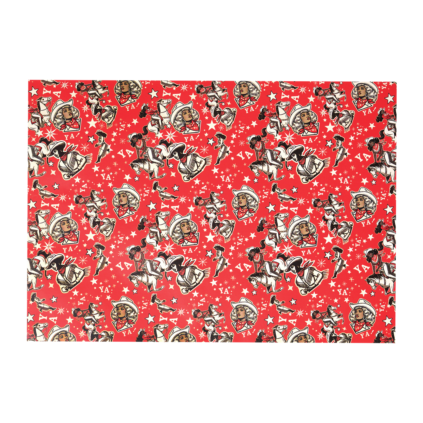 COWBOY CARTER FLAT WRAPPING PAPER