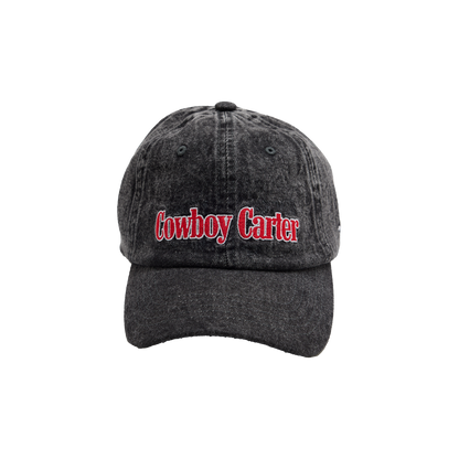 COWBOY CARTER GREY DENIM CAP