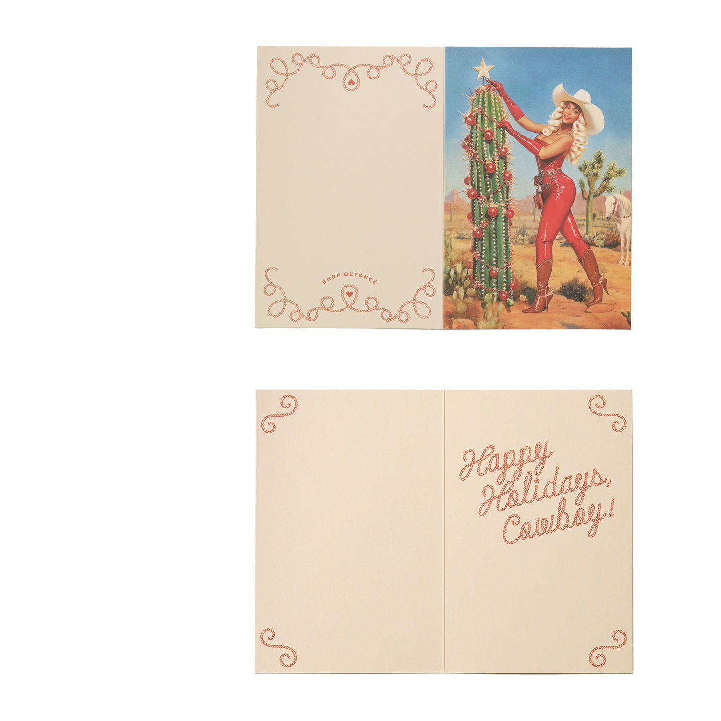 COWBOY CARTER HOLIDAY CARD SET