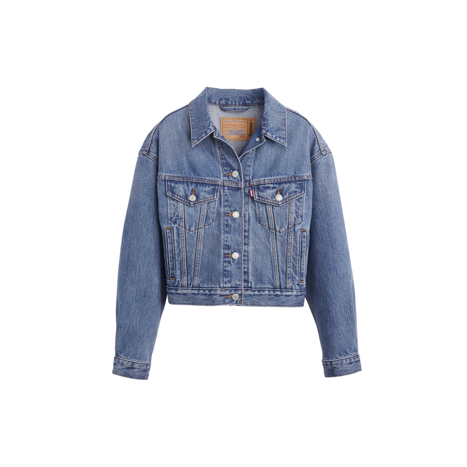 BEYONCÉ X LEVI’S® ‘90S SHRUNKEN TRUCKER LACED UP